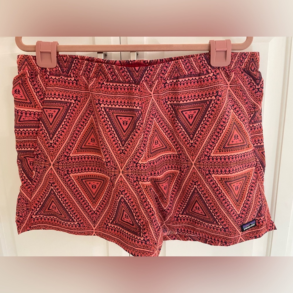 Patagonia pink print W’s baggies Shorts